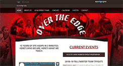 Desktop Screenshot of otehoops.com